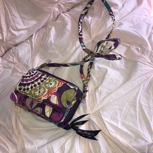 Vera Bradley wallet with lanyard